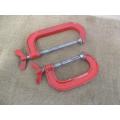 Sturdy Silsteel 6 inch & Made In S. Africa 4 inch Heavy Duty G-Clamps