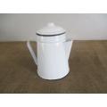 Nice Well Cared For Sizable Enamel Coffee Pot