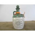 Wonderful Vintage `tallamore dew`Rare Old Irish Whiskey Stoneware Bottle By Tullamore Dew Company
