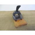 Vintage Heavy Duty Two Hole Cast Iron Paper Punch