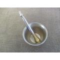 Beautiful Vintage Solid Brass Mortar And Pestle
