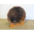 Stunning Vintage Seven Bottles Wooden Wine Rack