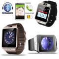 Smart Watch with Camera & Cell Phone DZ09 - Black