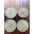 1961-63 South Afirca one cent coins