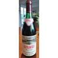 VINTAGE BOTTLE OF 1962 AFAMES RED WINE FROM CYPRUS