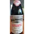 VINTAGE BOTTLE OF 1962 AFAMES RED WINE FROM CYPRUS