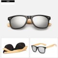 Wooden Effect Sunglasses Eyewear Outdoor - Grey