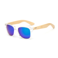 Wooden Effect Sunglasses Eyewear Outdoor - Bamboo Look
