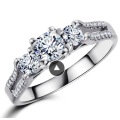 BRAND NEW!! Simulated Diamond Engagement Ring