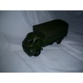 Vintage DINKY TOYS 1950, 621 3 Ton Army Wagon with Canopy, No Box, PLayed With, 1:43