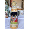 Large 1,5ltr Decorated Beer Stein