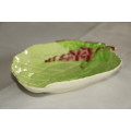 Carlton Ware Handpainted Leaf Bowl