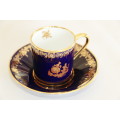 Coffee Duo - Imperial Limoges - 22k Gold Trim