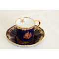 Coffee Duo - Imperial Limoges - 22k Gold Trim