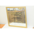 Vintage HAIG Gold Label Mirror