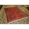 Vintage "Zanjah" Persian Carpet