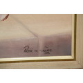 Pierre de Villiers Framed Oil on Board - Still Life Roses