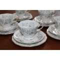 Royal Albert Silver Maple Trios (Selling per trio)