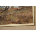 Francois Badenhorst Bushveld Landscape 79 x 48 cm