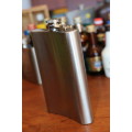 Jack Daniels Stainless Steel Hip Flask 9 oz