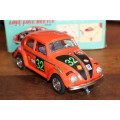 Vintage Tin Toy Love Love Beetle Mystery Bump 'n Go - Taiyo Made in Japan