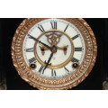 Beautiful Antique "Ansonia" Mantel Clock with Metal Casing