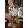 Beautiful Antique SCHATZ 400 day Anniversay Dome Clock