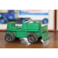 Vintage Plastic Collectible Toys - Bulldozer