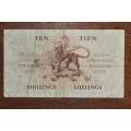 Beautiful South Africa MH de Kock (Afrikaans) 10 Tien / Ten Shillings - 5 April 1949