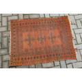 Beautiful Warn Persian Carpet 84 x 110 cm