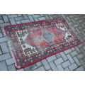 Beautiful Warn Persian Carpet 84 x 150 cm