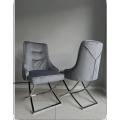 Giselle dinning chair gey