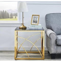 Lux gold side table