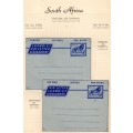 SOUTH AFRICA (Air Letters x 4 Pages)