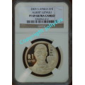 *** 2005 LUTHULI SILVER R1 PF69UC NGC GRADED ***