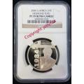 *** PERFECT Coin!! *** 2006 Silver R1 TUTU PF70UC NGC graded!! ***