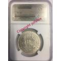 *** ULTRA RARE 1929 2,5 Shillings NGC AU55 - ONLY 7 in THIS NGC Grade Exist - CVR17500!! ***