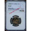 *** SPECIAL PRICE!! *** 2008 Oom Paul R5 PL67 - ONLY 10 Graded Higher by the NGC!! ***