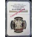 *** RARE 1994 MANDELA Silver R1 Inauguration PF68UC - ONLY 148 in this grade by NGC!! ***