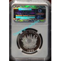 *** SECOND BEST!! *** 1996 SILVER R1 CONSTITUTION NGC GRADED PF69UC!! ***