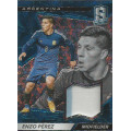 ENZO PEREZ (Argentina) - PANINI ` SPECTRA 2016/17`  - RARE `JERSEY MEMO PATCH` TRADING CARD 5 of 75