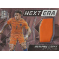 MENPHIS DEPAY - PANINI ` SPECTRA 2016/17`  - RARE `JERSEY MEMO PATCH` TRADING CARD 64 of 149