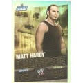 MATT HARDY - WWE WRESTLING - `TOPPS SLAM ATTAX EVOLUTION`  2010 - `CHAMPION`  FOIL TRADING CARD