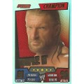TRIPLE H - WWE WRESTLING - `TOPPS SLAM ATTAX RUMBLE`  2011/12 - `CHAMPION` TRADING CARD