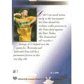 STUART LAW - 1996 CRICKET WORLD CUP  - "GOLD RETROSPECTIVE" CARD AR7 - Unnumbered of 1000