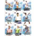 TENNIS STARS - ACE AUTHENTIC 2007 - FULL SET 40 TENNIS STARS AUTHENTIC "AUTOGRAPH" TRADING CARDS