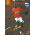 ERIC BAILLY - FIFA 365 2018 EDITION - PANINI 2018 - RED FOIL `DEFENSIVE ROCK` TRADING CARD 415
