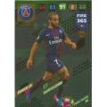 LUCAS - FIFA 365 2018 EDITION - PANINI 2018 - GREEN FOIL `GAME CHANGER` TRADING CARD 436