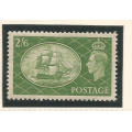 GREAT BRITAIN - King George VI 1951 - SG509 2/6 STAMP - (VLMM)