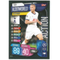 TOBY ALDERWEIRELD - CHAMP/EUROPA LEAGUE EXTRA 2020 -   "ACTION" TRADING CARD